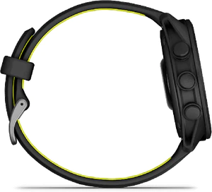 Garmin Forerunner 70 noir côté gauche