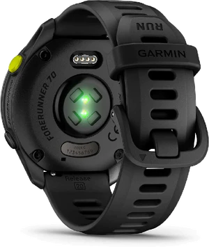 Garmin Forerunner 70 noir retour à droite