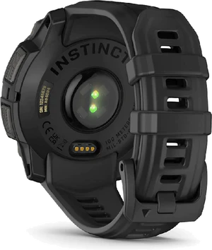 Garmin Instinct 3 45mm svart bakside høyre side