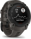 Garmin Instinct E 40mm musta etupuolella vasen puoli