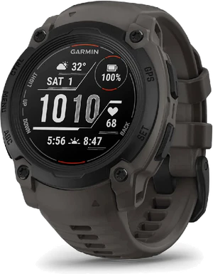 Garmin Instinct E 40mm musta etupuolella oikea puoli