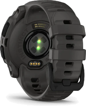 Garmin Instinct E 40mm musta takapuoli oikea puoli