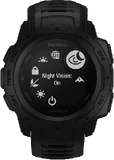 Garmin Instinct Tactical zwart voorkant