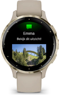 Garmin Venu 3S Gold White
