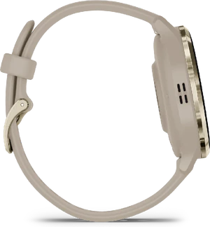 Garmin Venu 3S goud linkerzijkant