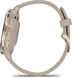 Garmin Venu 3S goud rechterzijkant