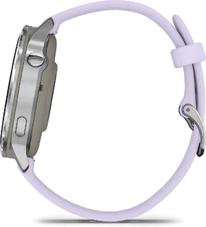 Garmin Venu 4 41mm silver purple right side