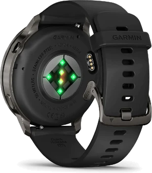 Garmin Venu 4 45mm black back right side