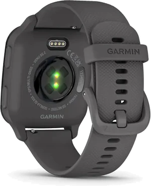 Garmin Venu Sq 2 aluminium grey back right side