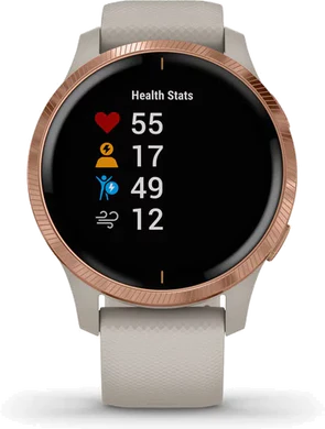 Garmin Venu wit voorkant