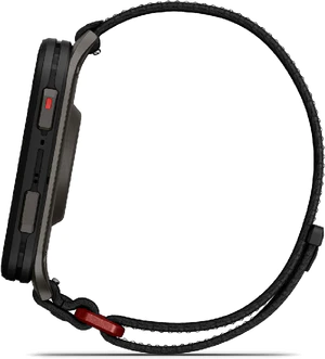 Garmin Venu X1 zwart rechterzijkant