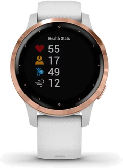 Garmin vivoactive 4s Rose Gold White