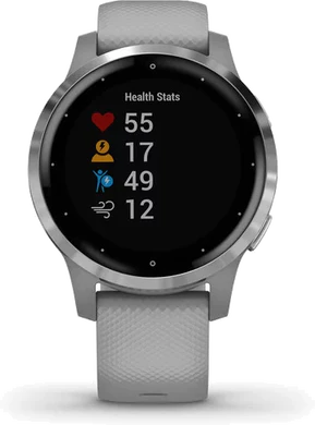 Garmin vivoactive 4s argento copertina frontale