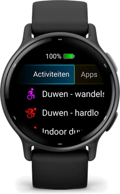 Garmin vivoactive 5 zwart voorkant
