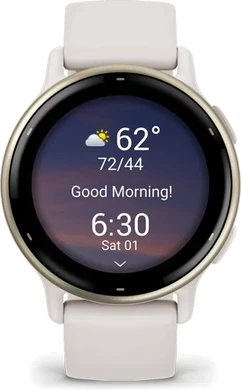 Garmin vivoactive 5 wit voorkant