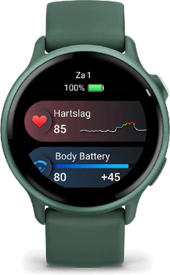 Garmin vivoactive 6 jasper groen voorkant