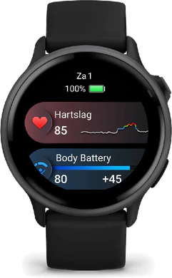 Garmin vivoactive 6 slate grijs zwart voorkant