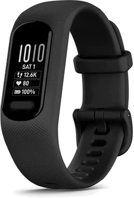 Garmin vivosmart 5 small medium black front right side
