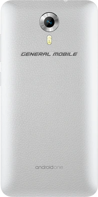 General Mobile Android One white back