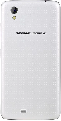 General Mobile discovery 2 mini achterkant wit