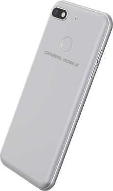 General Mobile GM 8 Go plata volver aslant