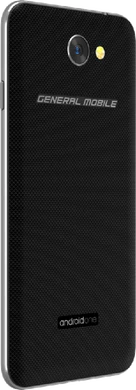 General Mobile GM 6 grå tillbaka höger sida