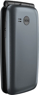 Gigaset GL7 zwart achterkant rechterzijkant