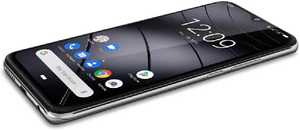 Gigaset GS290 bianco copertina frontale lato destro in basso