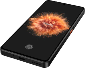 Gigaset GS6 Pro schwarz Vorderseite rechte Seite Unterseite schräg