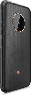 Gigaset GX6 Pro svart tillbaka höger sida