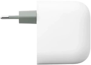 Google flex 67w dual usb c fast charger blanc côté