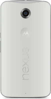 Google Nexus 6 wit achterkant