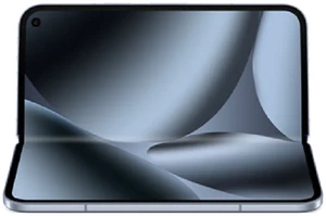 Google Pixel 10 Pro Fold gris à l'intérieur en rotation