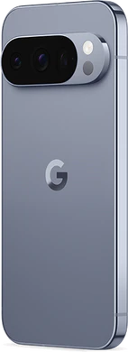 Google Pixel 10 Pro moonstone grijs achterkant linkerzijkant