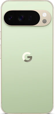 Google Pixel 10 Pro XL jade grön tillbaka