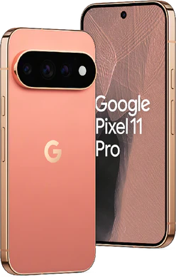 Google Pixel 11 Pro canyon pink goud overzicht schuin
