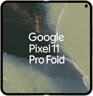 Google Pixel 11 Pro Fold olive groen goud binnenkant geopend
