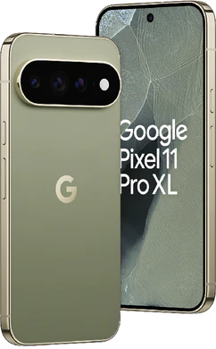 Google Pixel 11 Pro XL groen overzicht schuin