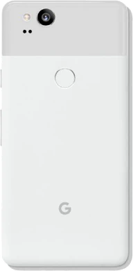 Google Pixel 2 XL clearly wit achterkant
