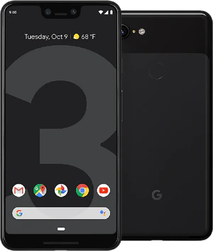 Google Pixel 3 XL zwart overzicht