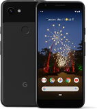 Google Pixel 3a zwart overzicht