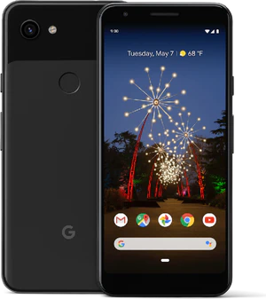 Google Pixel 3a zwart overzicht