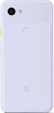 Google Pixel 3a paars achterkant