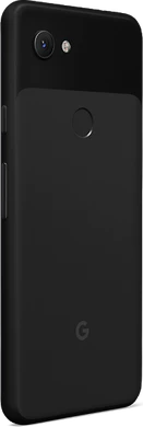 Google Pixel 3a XL zwart achterkant rechterzijkant