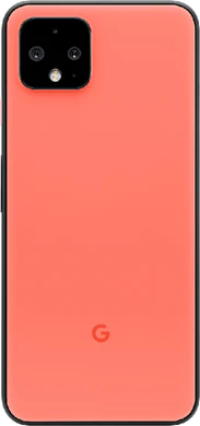 Google Pixel 4 bagside appelsin
