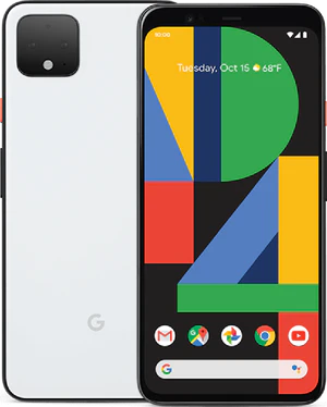 Google Pixel 4 hvid oversigt