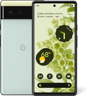 Google Pixel 6 groen overzicht