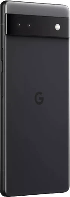 Google Pixel 6a zwart achterkant rechterzijkant