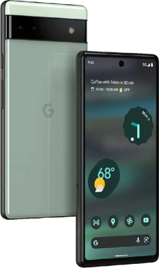 Google Pixel 6a groen overzicht