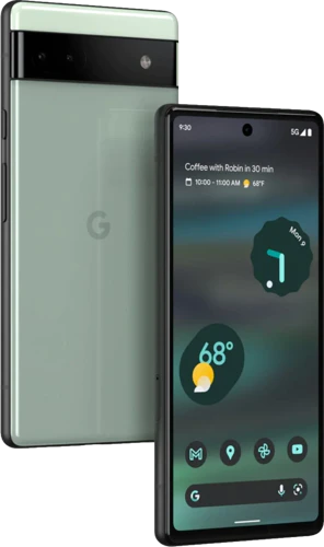 Google Pixel 6a groen overzicht
